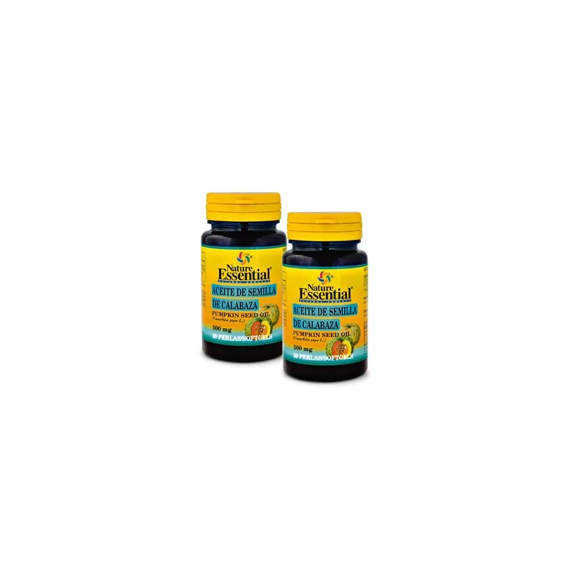 nature essential calabaza 50 perlas 500mg nature essential calabaza 50 perlas 500mg