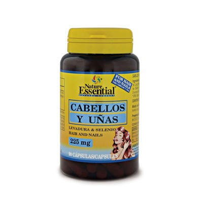 Nature Essential Cabello Uñas Selenio, 90 cápsulas.