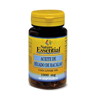 Nature Essential Hígado de Bacalao, 30 perlas, 1000mg