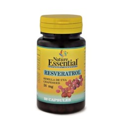 Nature Essntial Resveratrol, 50 cápsulas.