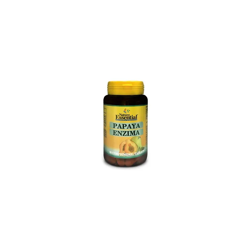 nature essential papaya 60 tabletas