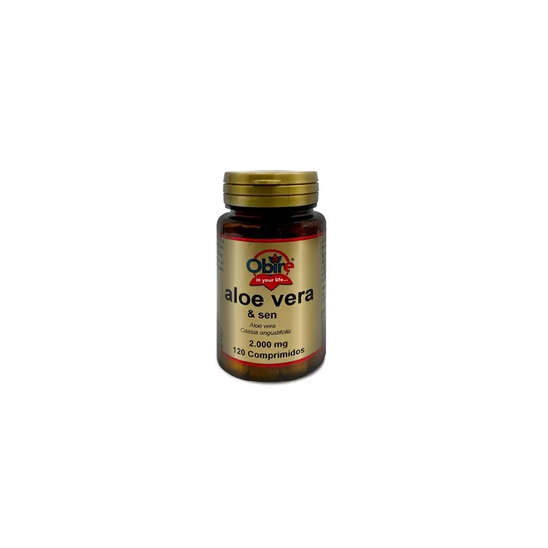 Obire Aloe Vera Sen 120 comprimidos | Farmacia Barata