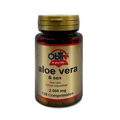 Obire Aloe Vera, 120 comprimidos.