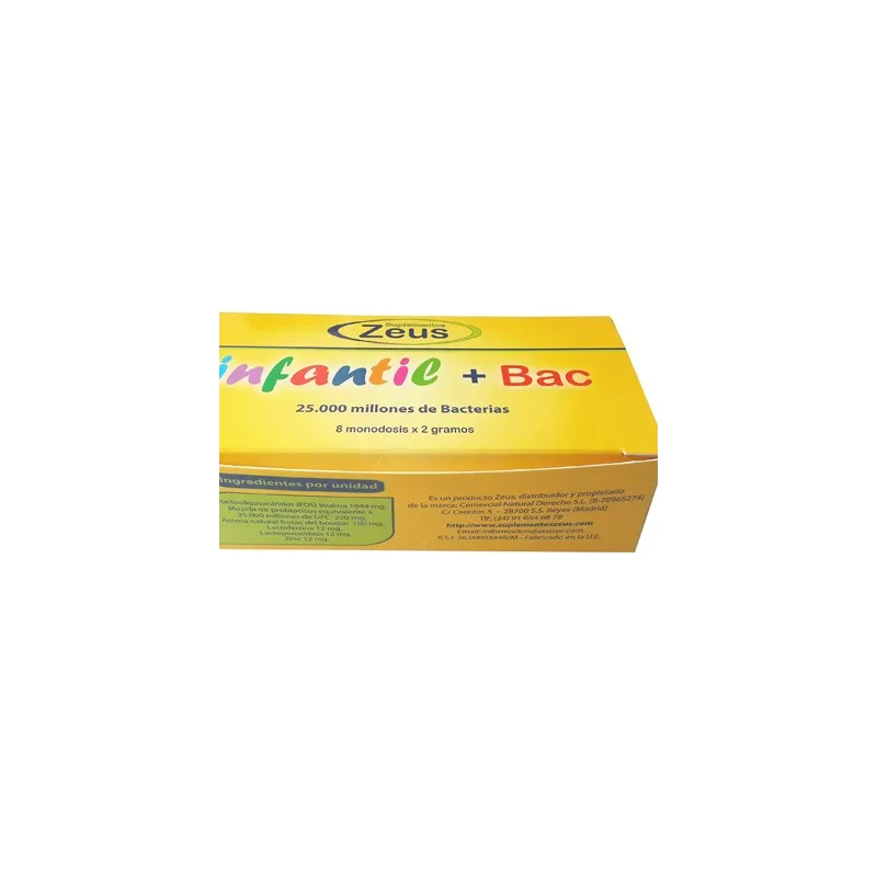 Zeus Infantil 8 Monodosis | Farmacia Barata