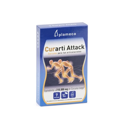 Plameca Curarti Attack, 7 cápsulas