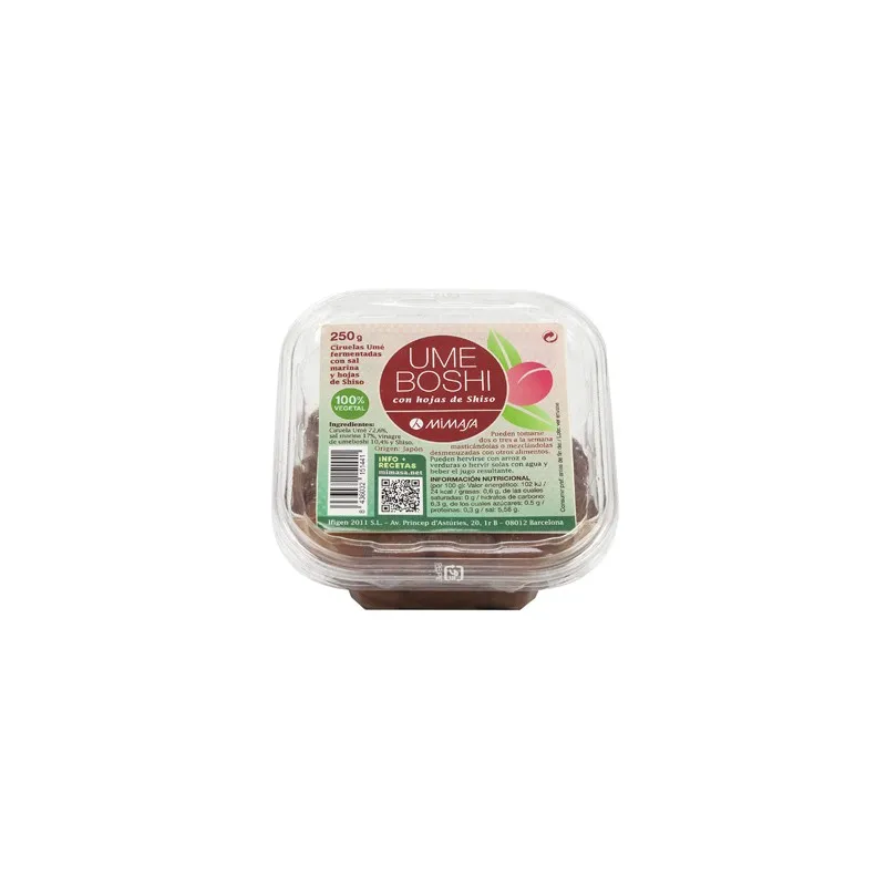 Mimasa Umeboshi Natural 250 g | Farmacia Barata Mimasa Umeboshi Natural 250 g | Farmacia Barata
