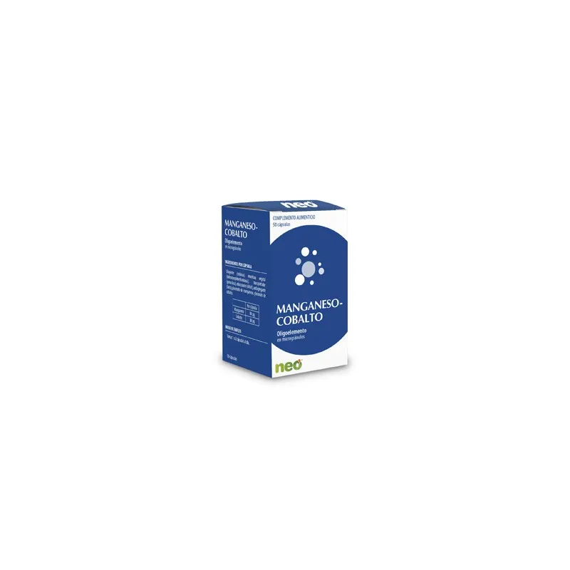 Neo Manganeso Cobalto 50 cápsulas | Farmacia Barata