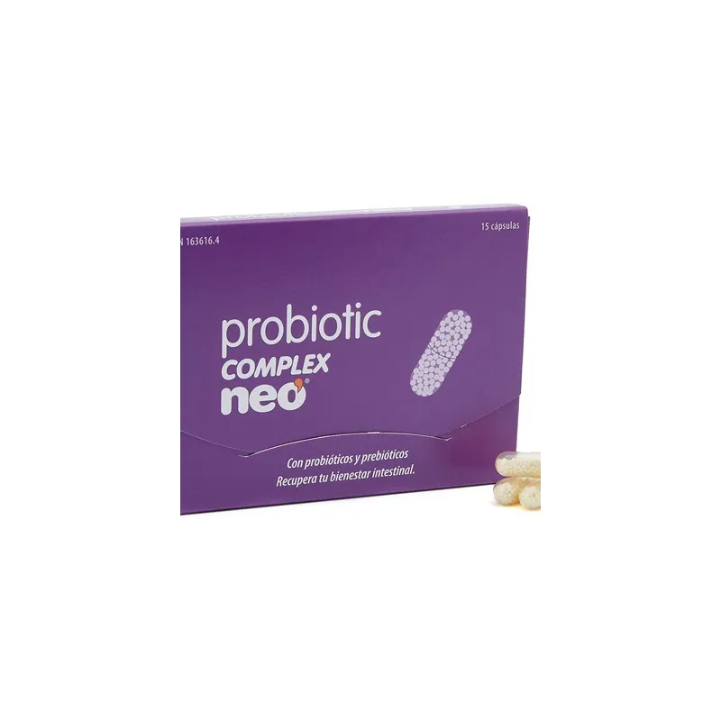 Neo Probiotic Complex 15 cápsulas | Farmacia Barata Neo Probiotic Complex 15 cápsulas | Farmacia Barata