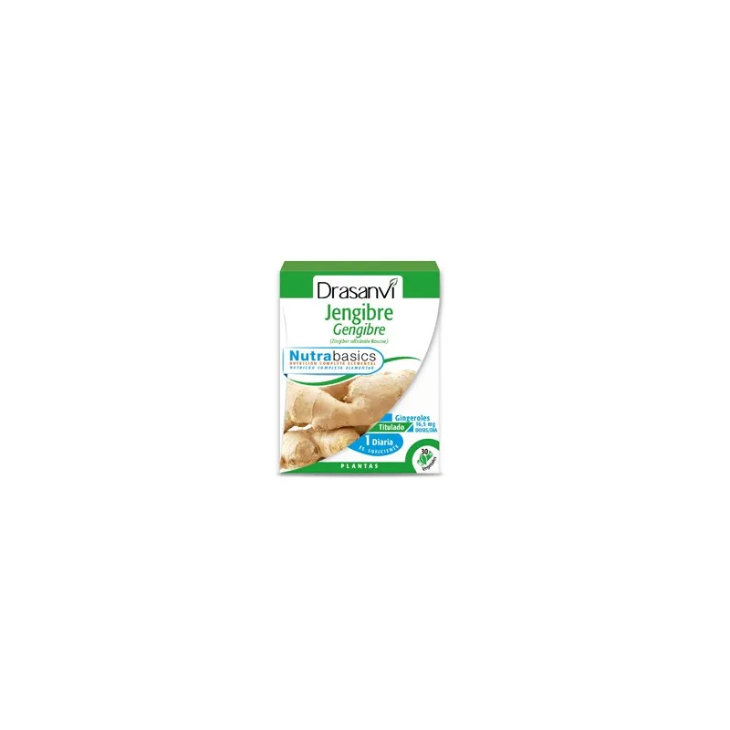 Drasanvi Jengibre 30 cápsulas | Farmacia Barata