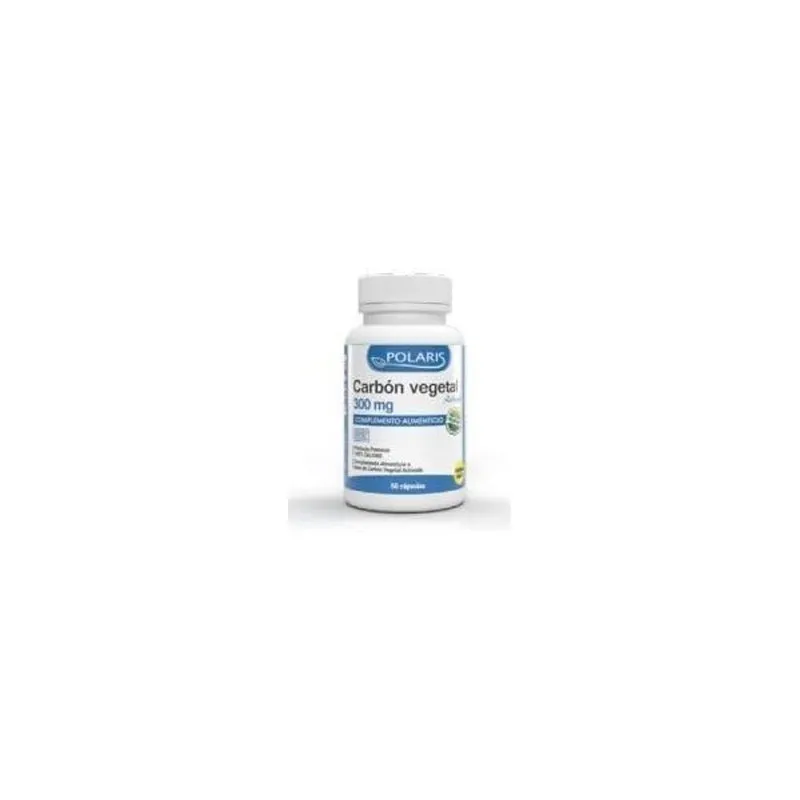 Polaris Carbon Vegetal 50 cápsulas | Farmacia Barata