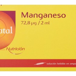 Labcatal Manganeso, 28 ampollas.