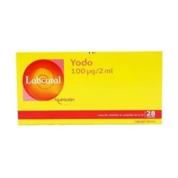 Labcatal Yodo, 28 ampollas