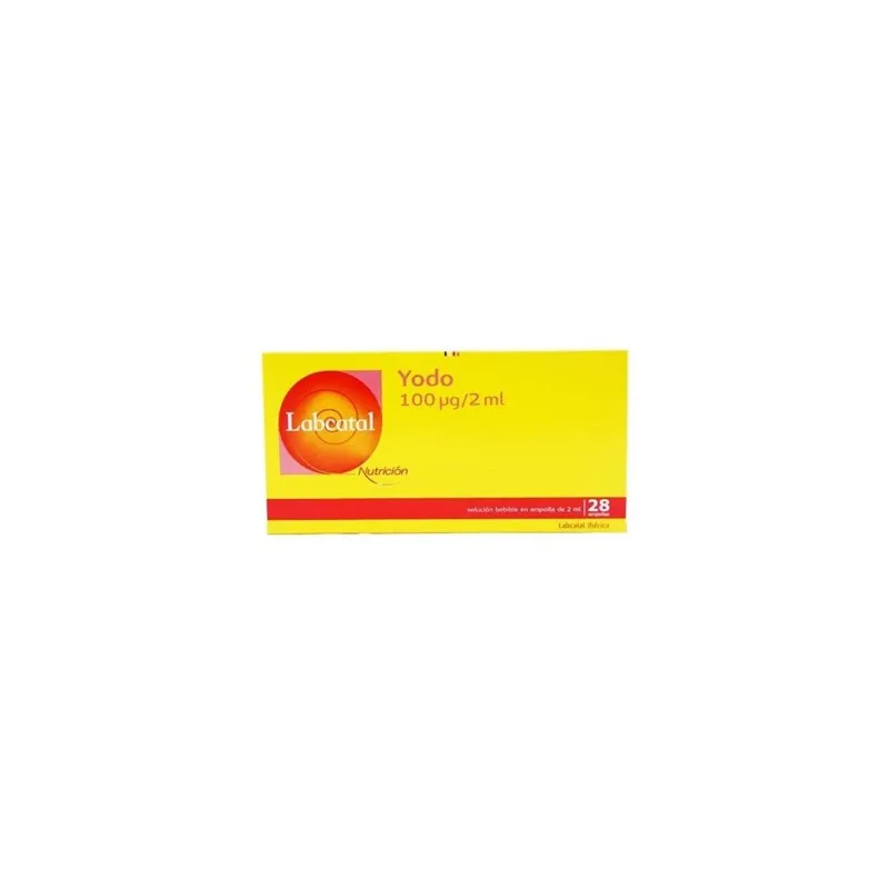 Labcatal Yodo 28 ampollas | Farmacia Barata
