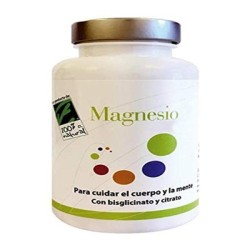100% Natural Magnesio, 180 comprimidos.