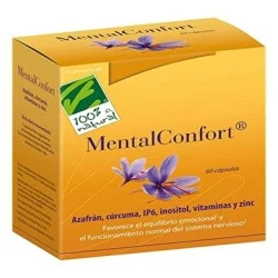 100% natural Mentalconfort, 60 cápsulas.