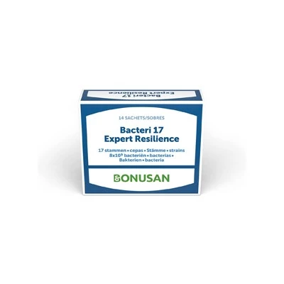Bonusan Bacteri 17 Expert Resil, 14 sobres.