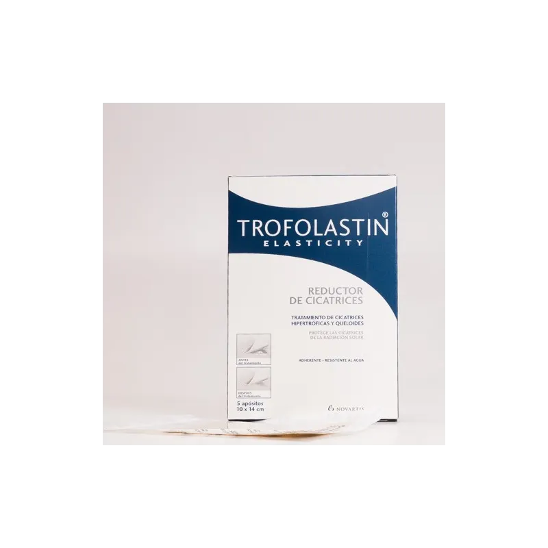 Trofolastin Reductor de Cicatrices 10x14cm, 5U. Trofolastin Reductor de Cicatrices 10x14cm, 5U.