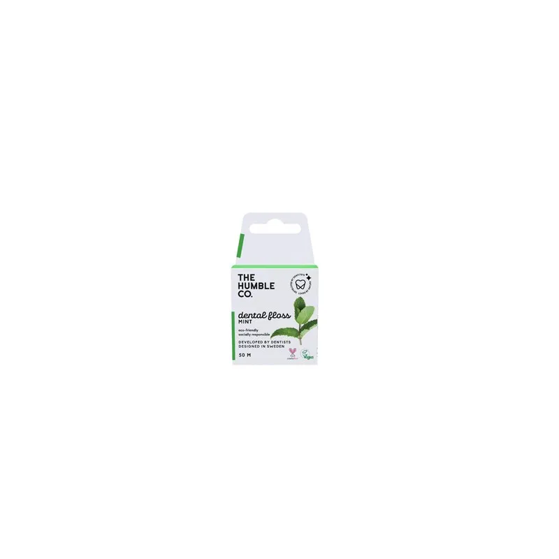 Hilo Dental Menta Eco Vegan 50 m The Humble | Farmacia Barata