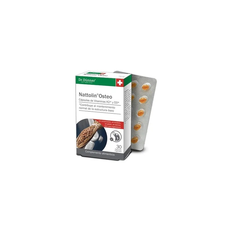Nattolin Osteo 30 cápsulas | Farmacia Barata
