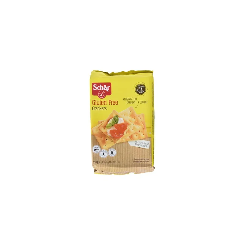 Dr. Schar Cracker 210g sin gluten | Farmacia Barata
