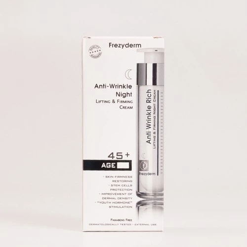 Frezyderm Crema Antiarrugas Noche 45+, 50ml