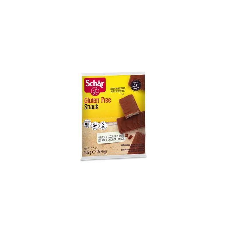 Snack Choco 105g sin gluten Dr. Schar | Farmacia Barata