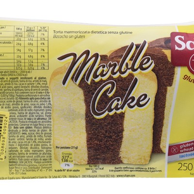 Dr. Schar Marble Cake, 250g