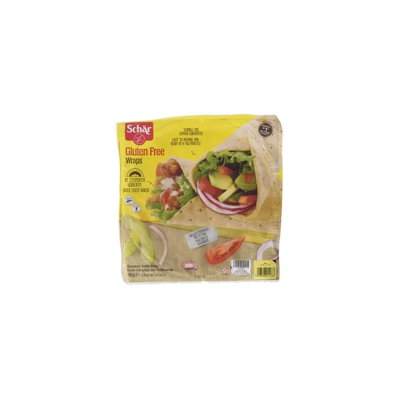 Dr. Schar Wraps 160g | Farmacia Barata