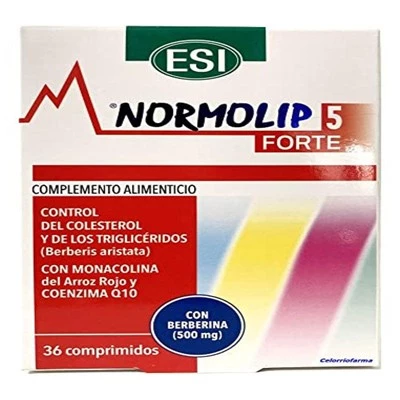 ESI Normolip 5 Forte, 36 comprimidos.