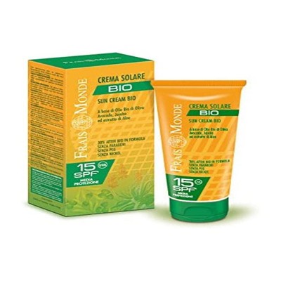 Frais Monde Crema Solar Bio SPF 15, 150 ml.