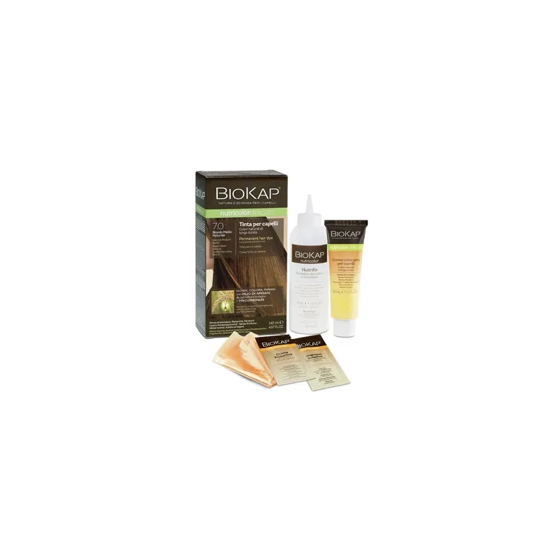 Biokap Tinte Delicato 7.00 Rubio Medio | Farmacia Barata