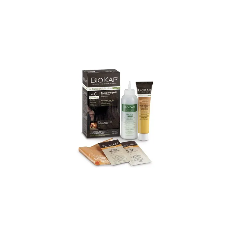 Biokap Tinte Rapid 4.00 Castaño Natural | Farmacia Barata