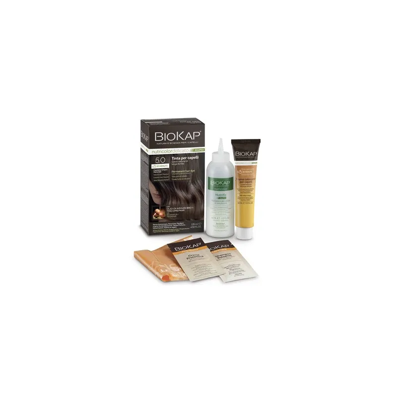 Biokap Tinte Rapid 5.00 Castaño Claro Nat | Farmacia Barata