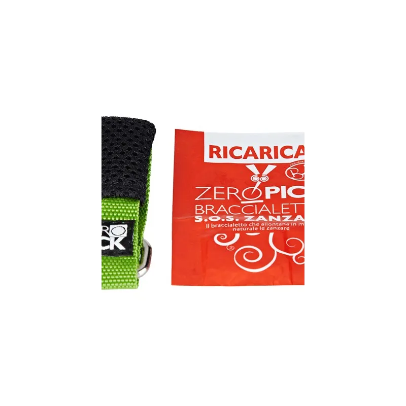 Pulsera Antimosquitos Zeropick S Verde | Farmacia Barata