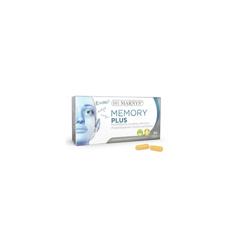 Marnys Memory Plus 30 cápsulas | Farmacia Barata