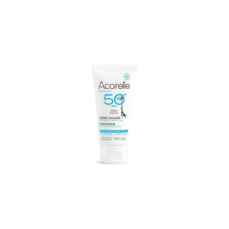 Acorelle Crema Solar Bebé SPF50+ 50ml | Farmacia Barata