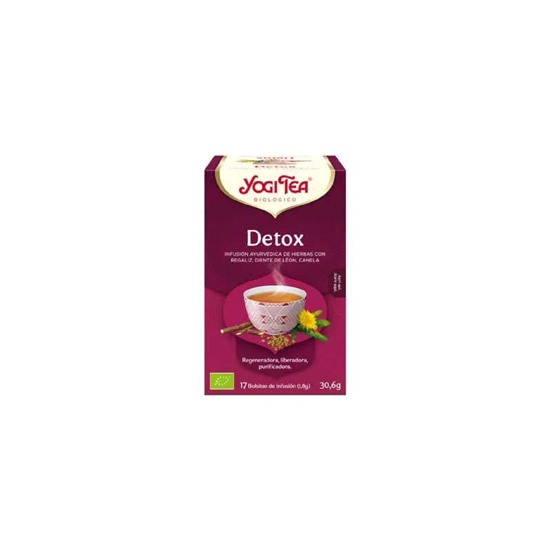 Yogi Tea Detox 17 sobres bio | Farmacia Barata Yogi Tea Detox 17 sobres bio | Farmacia Barata