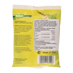 BiodeTa Caramelos Jengibre Hierbas 75g | Farmacia Barata