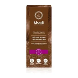 Khadi Herbal Color Castaño Medio 100g | Farmacia Barata Khadi Herbal Color Castaño Medio 100g | Farmacia Barata