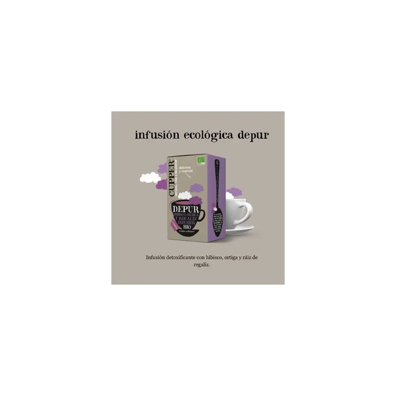 Infusión Depur Bio Cupper 20 sobres | Farmacia Barata Infusión Depur Bio Cupper 20 sobres | Farmacia Barata