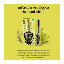 Cupper Infusion Rise&Shine BIO | Farmacia Barata Cupper Infusion Rise&Shine BIO | Farmacia Barata