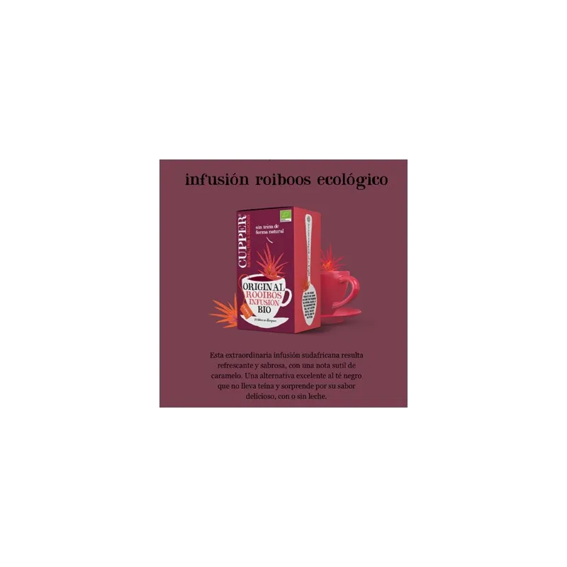 Infusión Rooibos Bio 20 sobres | Farmacia Barata Infusión Rooibos Bio 20 sobres | Farmacia Barata