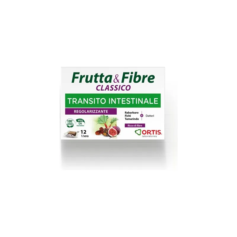 Ortis Fruta Fibras Clásico, 12 cubitos | Farmacia Barata Ortis Fruta Fibras Clásico, 12 cubitos | Farmacia Barata