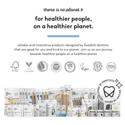 Cepillo Bambú Carbon Negro The Huble | Farmacia Barata