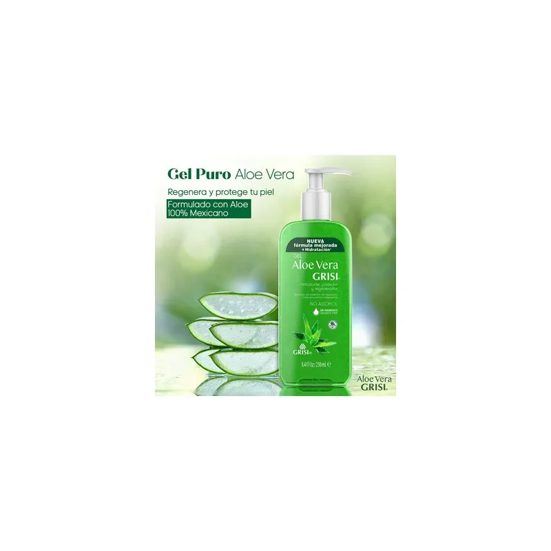 Gel Aloe Vera 250 ml Grissi | Farmacia Barata Gel Aloe Vera 250 ml Grissi | Farmacia Barata
