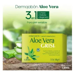 Grissi Jabón Aloe Vera 100g | Farmacia Barata