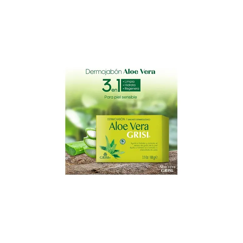 Grissi Jabón Aloe Vera 100g | Farmacia Barata