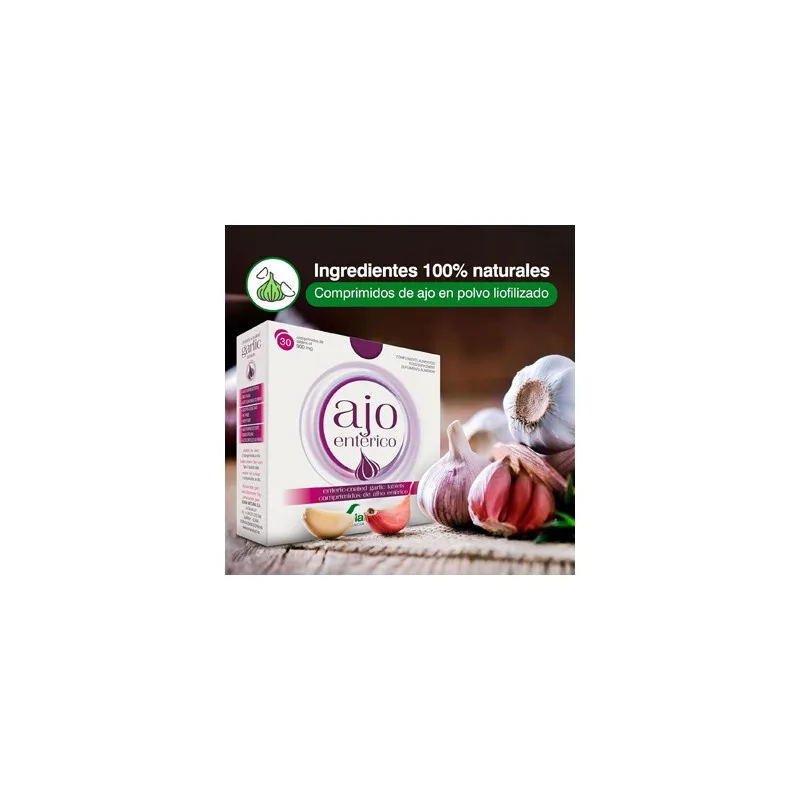 Soria Natural Ajo Entérico 30 comprimidos | Farmacia Barata