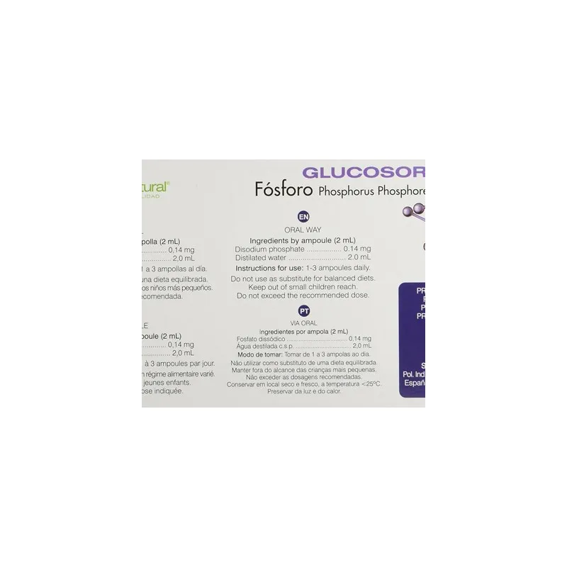 Soria Natural Glucosor Fósforo | Farmacia Barata Soria Natural Glucosor Fósforo | Farmacia Barata