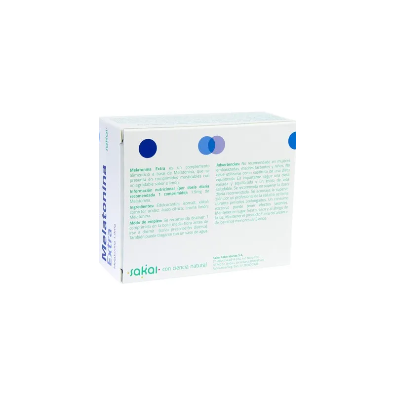 Melatonina Extra 60 comprimidos | Farmacia Barata